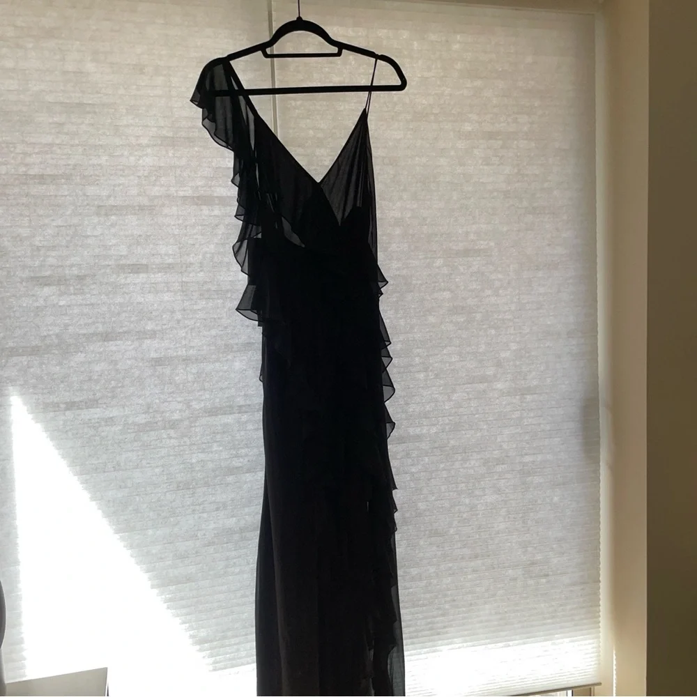 Ronny Kobo Olivialle Draped Maxi Gown - Picture 8 of 16